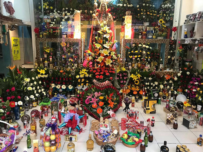 Celebrarán el 15 aniversario de la colocación del altar de la «Santa Muerte»  en Puebla | Efekto10