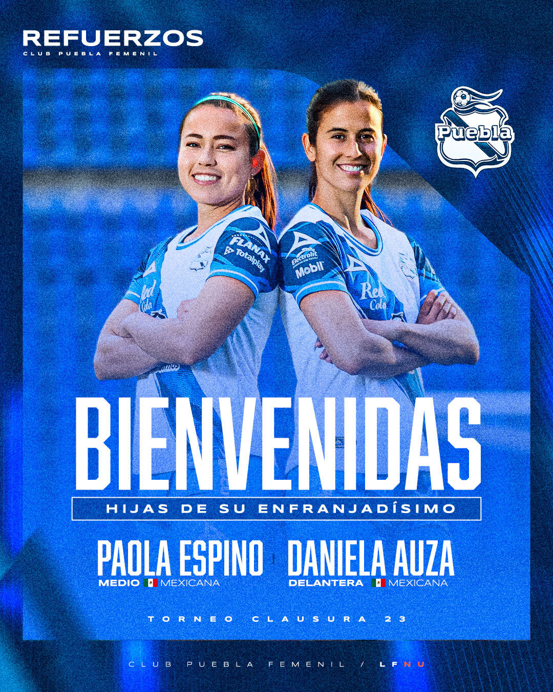 Puebla anunció sus refuerzos para el equipo femenil | Efekto10